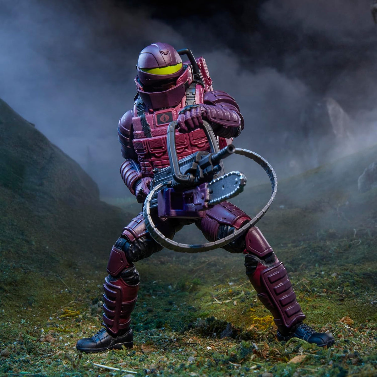 G.I. Joe Classified Series #147, S.A.W.-Viper (arma semiautomática), figura de acción coleccionable de 6 pulgadas con 9 accesorios