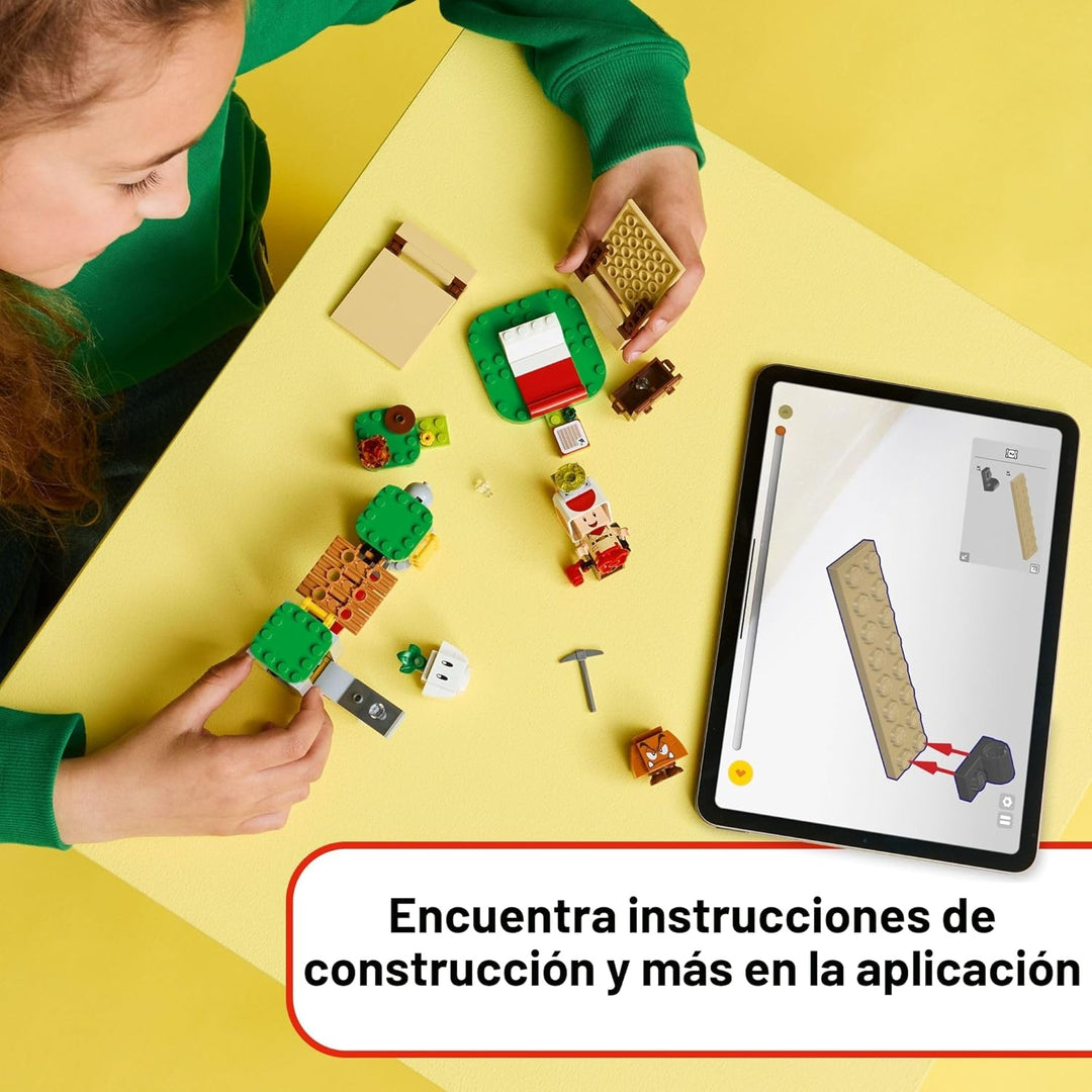 LEGO Super Mario 72040 - Juguete de construcción de campamento del...
