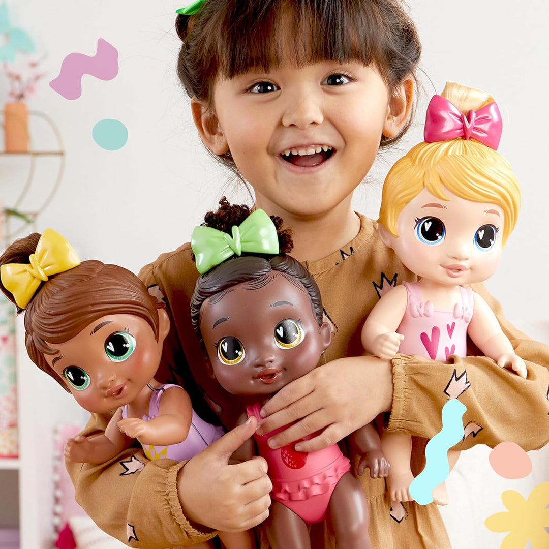 Baby Alive Shampoo Snuggle Sophia Sparkle Brown Hair - Juego de muñ...