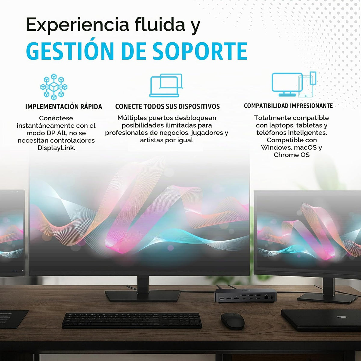 SD25TB4 Dell Pro Thunderbolt 4 Smart Dock - Estación de acoplamiento USB-C