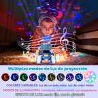 Aikmi Robot Toys para niños de 4 a 12 años, robot RC con proyector de luz nocturna, gesto