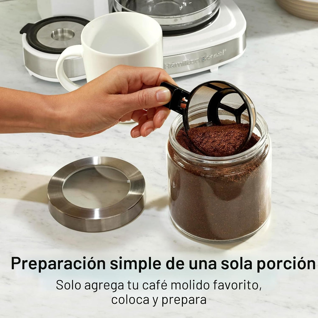 Hamilton Beach 2-Way Programmable Coffee Maker & Single Serve Coffee Maker