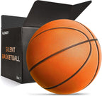 ALDWDY Balón de baloncesto silencioso tamaño 7 (29.5") – Balón de baloncesto para interiores con ranuras sin aire para regates silenciosos y entrenamiento en interiores, balón de espuma PU Pro