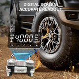 GSPSCN - Inflador digital de neumáticos 12V Compresor de aire portá...