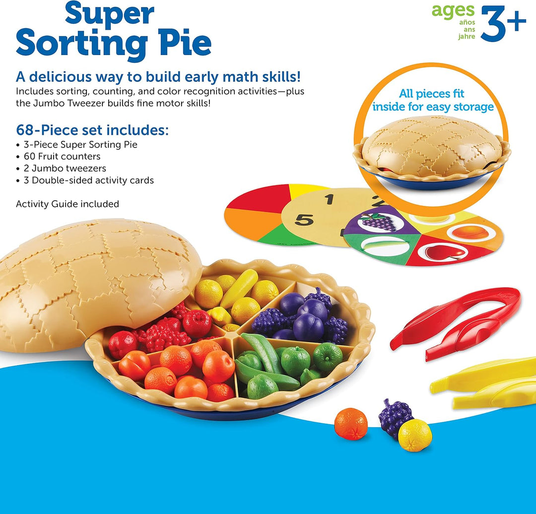Juego de aprendizaje para niños Learning Resources con tarta rellen...