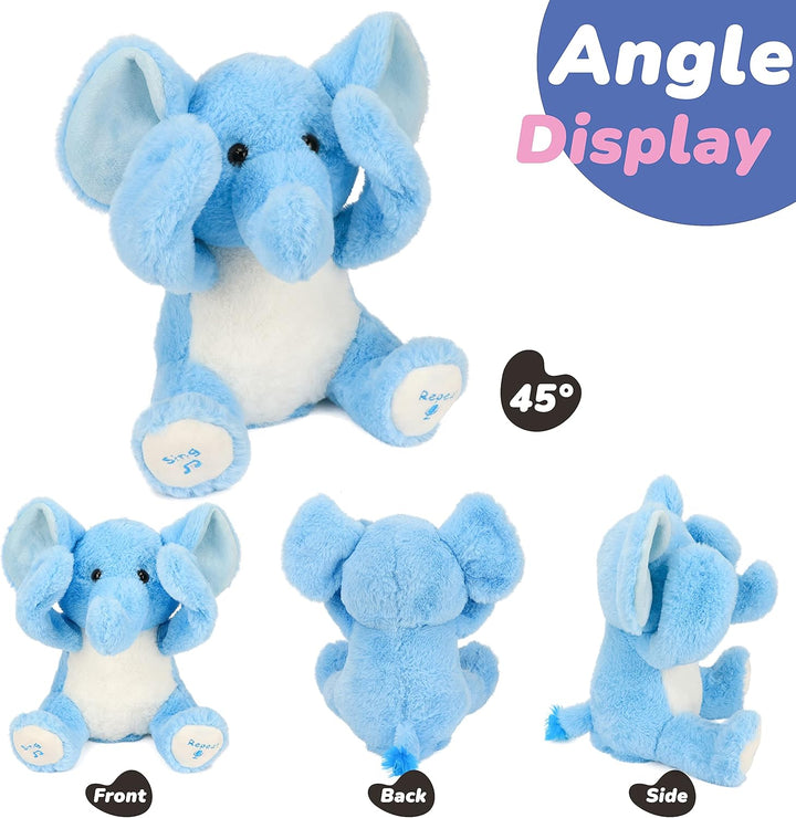 Hopearl Elefante de busca interactivo repite lo que dices de peluch...