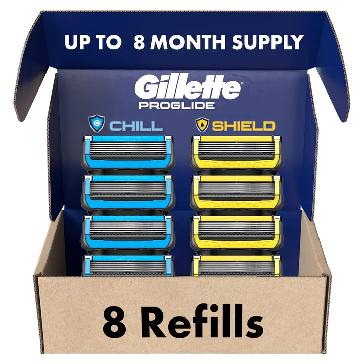Gillette Recambios de cuchillas de afeitar para hombres, 4 cartucho...