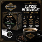 A&P Broadway Blend Cápsulas de café tostado medio, 100% arábica, 72
