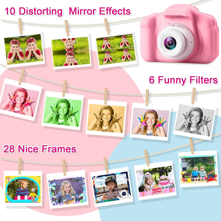 GKTZ Juguetes para niñas de 3 a 8 años, cámara digital para niños,...