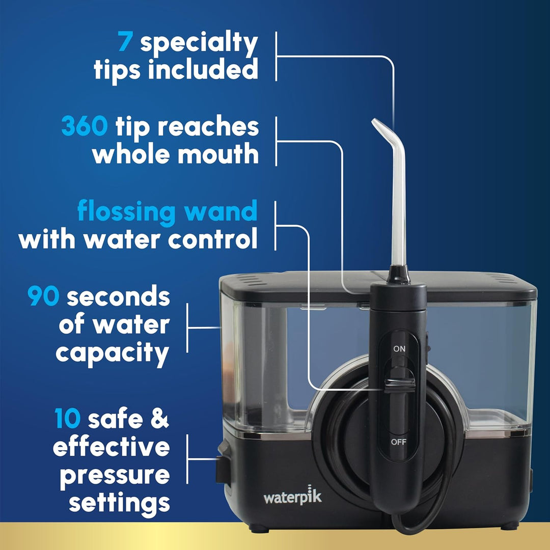 Waterpik ION - Irrigador dental profesional, recargable y portátil...