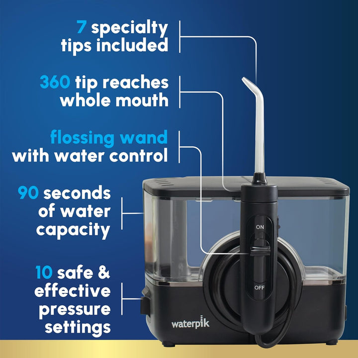 Waterpik ION - Irrigador dental profesional, recargable y portátil...