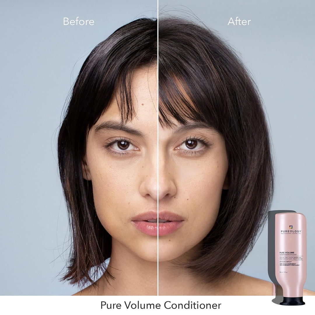 Pureology Acondicionador de volumen puro | Para cabello plano, fino...