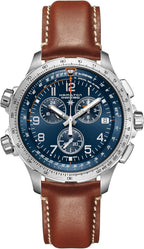 Hamilton Khaki Aviation X Reloj de cuarzo para hombre, caja de acero