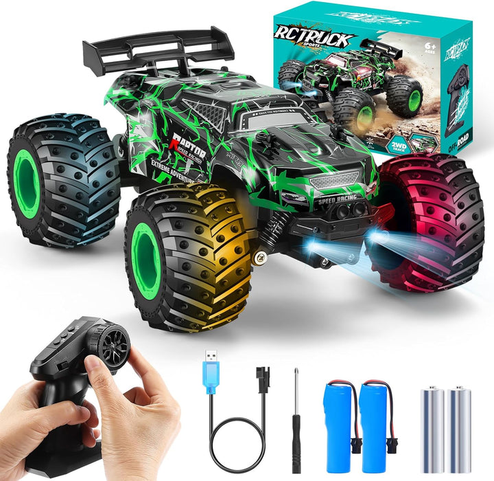 BIFYTON Coche de control remoto, autos RC 1:18, camión a control re...