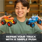 Monster Jam Smash &amp; Bash 2-Pack Monster Trucks, Megalodon &amp;...