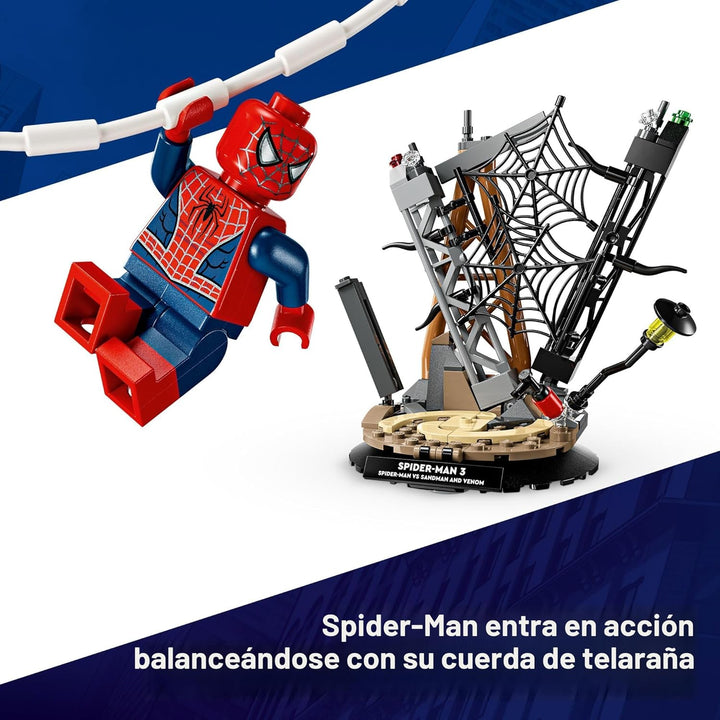 LEGO Marvel Epic Battle: Spider-Man vs. Sandman - Juguete de constr...