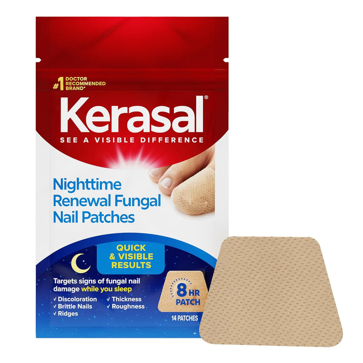 Kerasal Parches de uñas fúngicas de renovación nocturna \u2013 14 p...