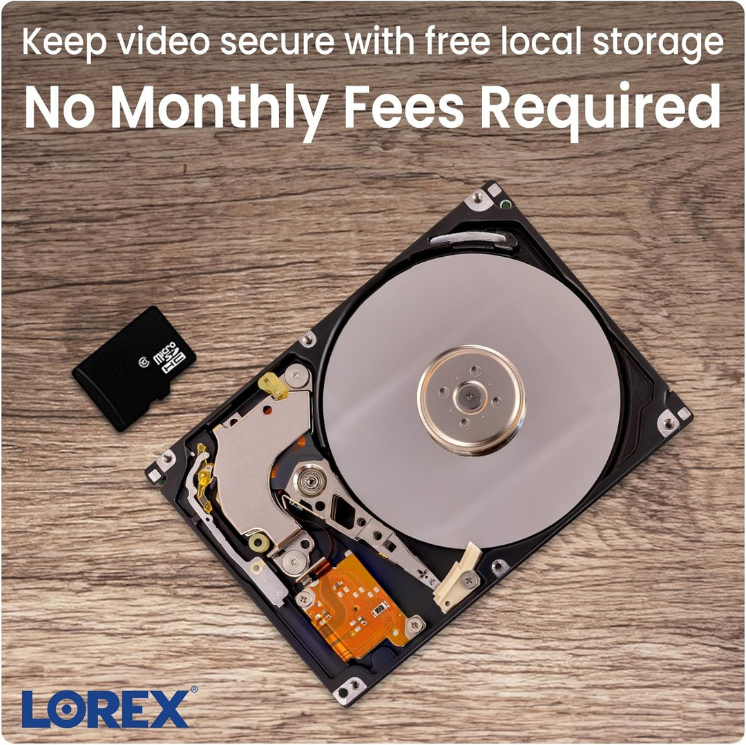 Lorex - Timbre inteligente con video y WiFi de 2K con cable, sin ta...