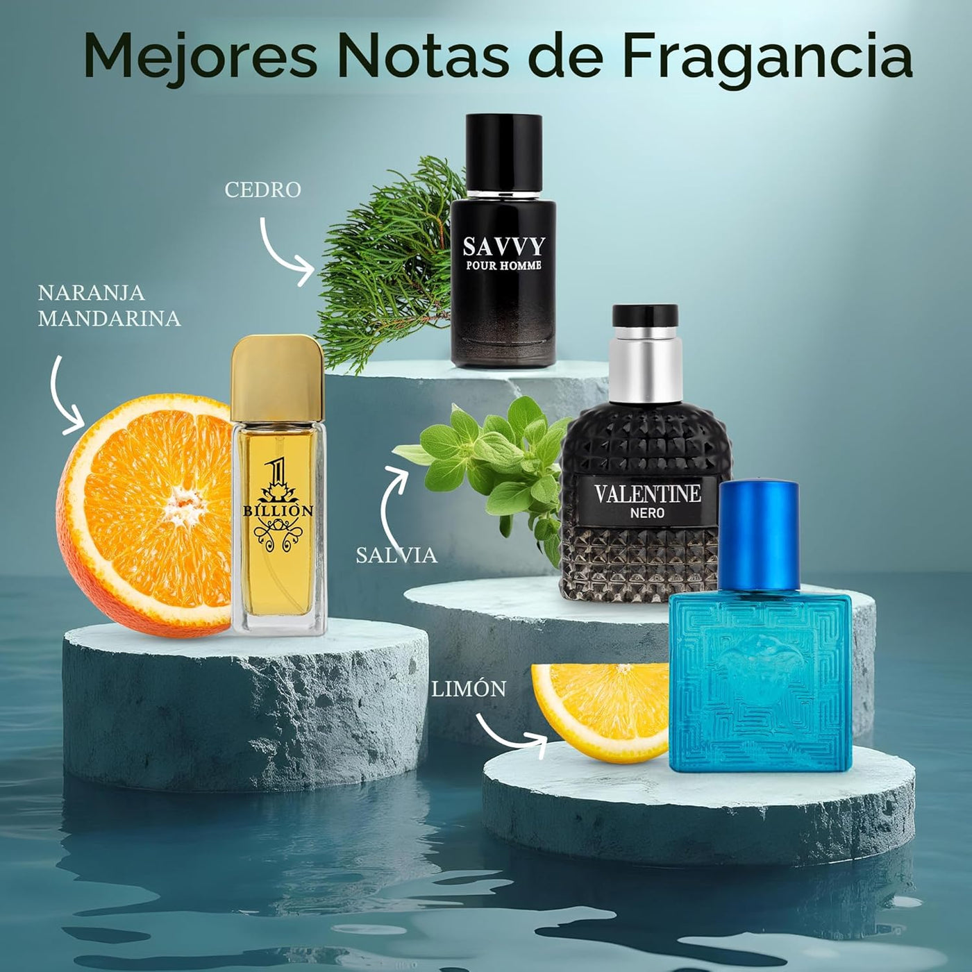 Signature Scent - Juego de 4 fragancias pequeñas para hombre, inclu...