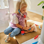 Melissa & Doug Examine & Treat Pet Vet Play Set – Juego de veterinario para niños. El original (24 piezas, gran regalo para niñas y niños – Juguete para niños, adecuado para niños de 3, 4, 5 años en adelante)