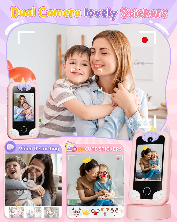 KOKODI Juguetes de Teléfono Inteligente para Niños, Regalos de Cump...