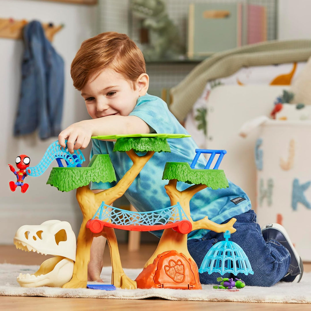 Spidey and his Amazing Friends Marvel Dino-Webs Treehouse