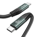 Cable USB4 de 80 Gbps para Thunderbolt 5, 240 W USB C a USB C Cable de 1