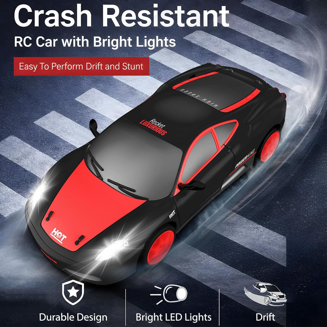 Auto de control remoto RC Drift Car 2.4GHz escala 1:24 4WD 15KM\/H...