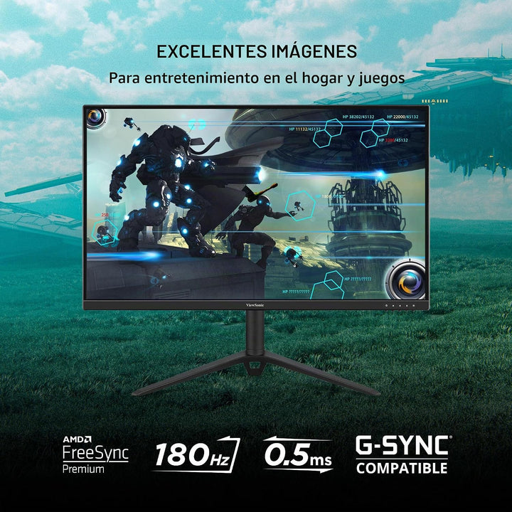 ViewSonic VX2728J - Monitor para juegos de 27 pulgadas 1080p, IPS c...