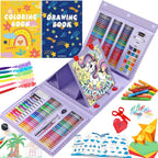 All en One Art Supplies Include Drawing Kit, Origami & Paper-Cutting Crafts
