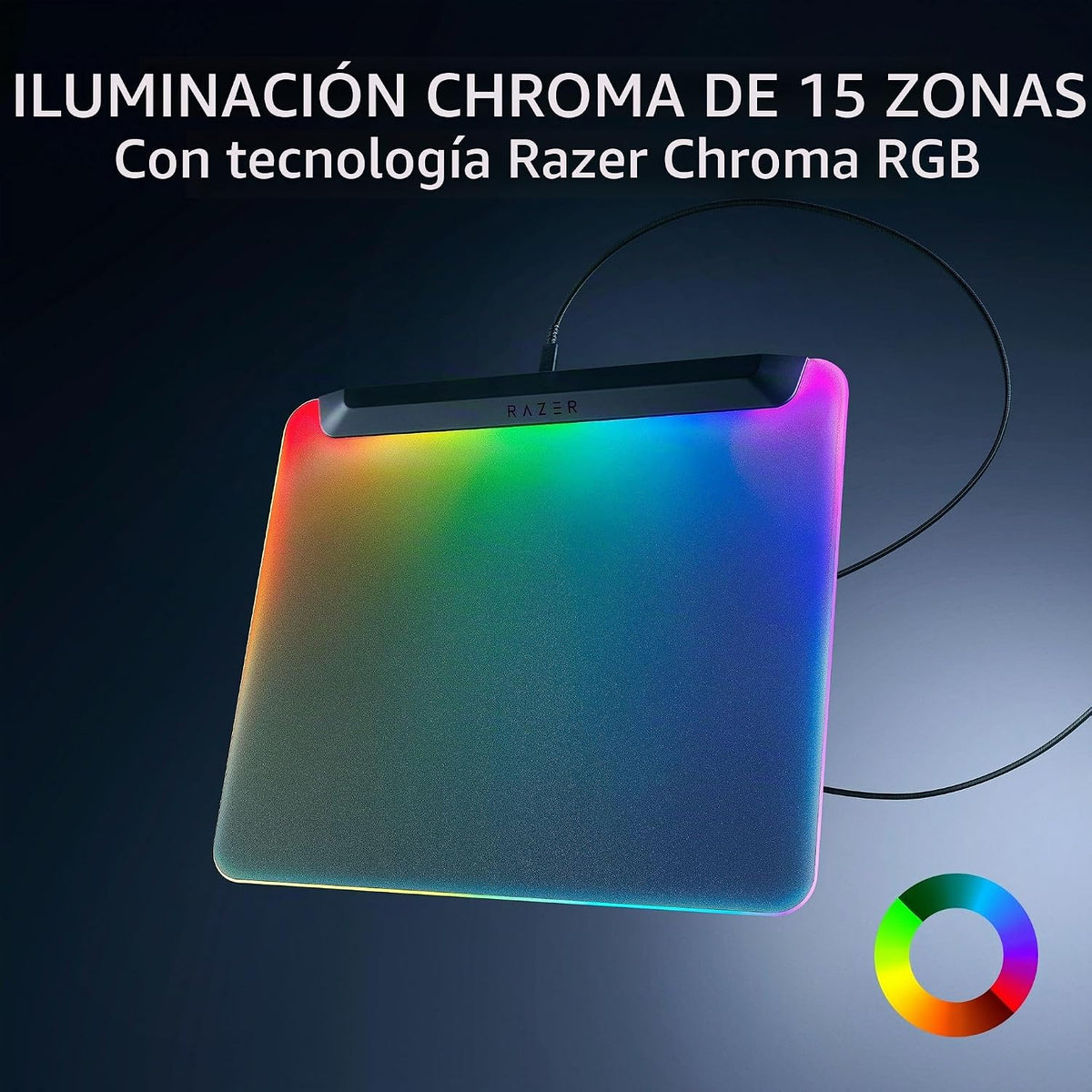 Razer Firefly V2 Pro - Alfombrilla para mouse RGB totalmente iluminada