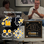 Locked-in Juego de cartas de fiesta – 400 cartas de aviso – divertido juego para noche de juegos, fiestas y rompehielos – adultos, adolescentes y familias – 2 – 10 jugadores