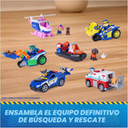Paw Patrol Paquete de equipo de búsqueda y rescate con 7 figuras