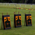 12x18 Inch Splatter Shooting Targets, Multiple Colors Effect, 10/25/50 Pack