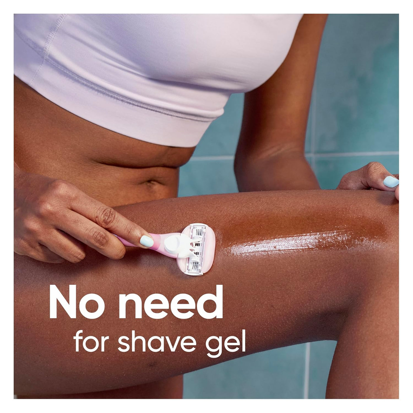 Gillette Venus ComfortGlide White Tea - Cuchillas de afeitar para m...