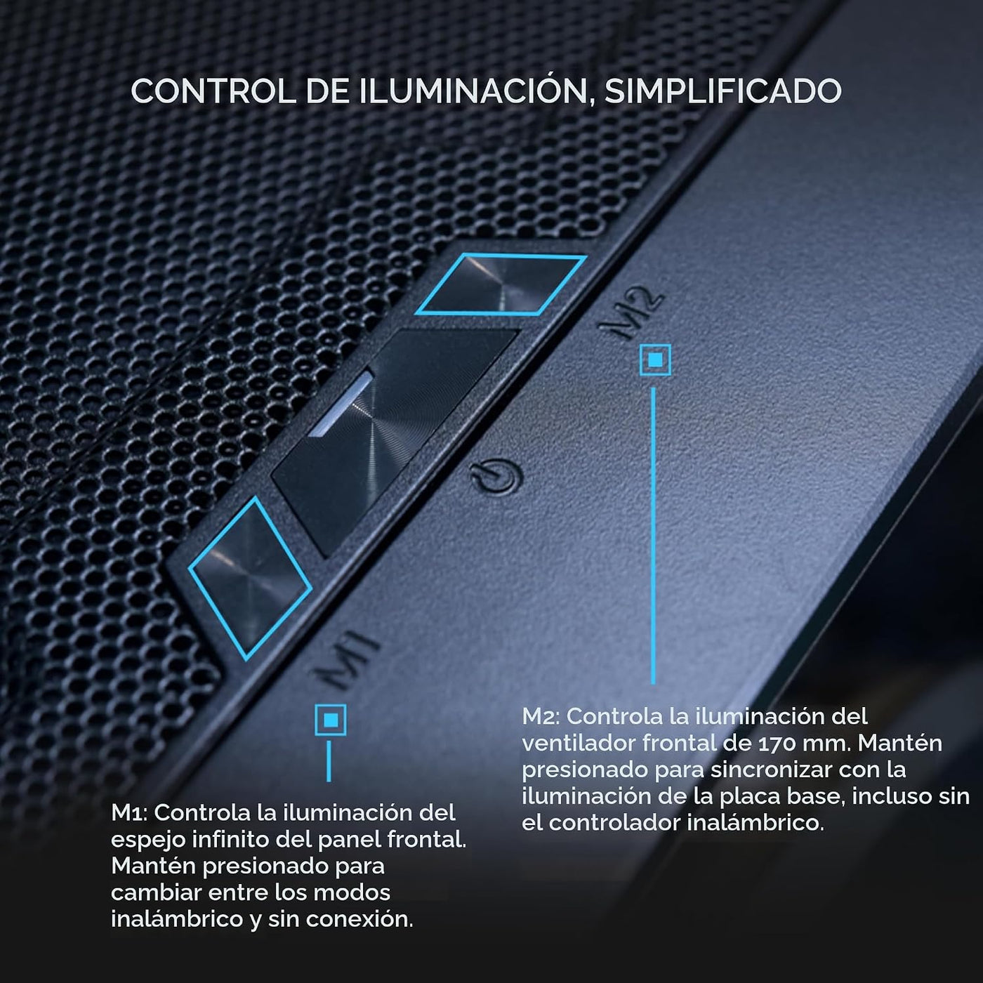 Lian Li LANCOOL 217 INF Mid-Tower ATX Funda para PC, color negro (L...