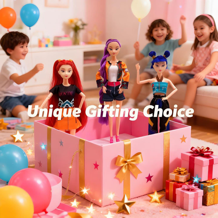 Kpop Demon Hunters - Juego de muñecas de acción de 115