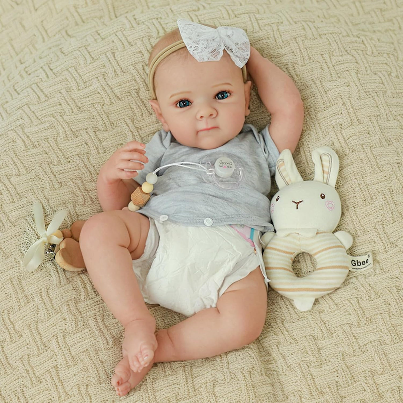WOOROY Muñecas realistas de bebé Reborn \u2013 20 pulgadas de silic...