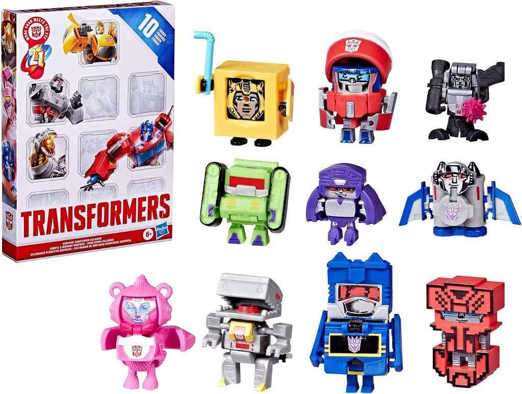 Transformers Surprise, mini figuras de acción (10 unidades)