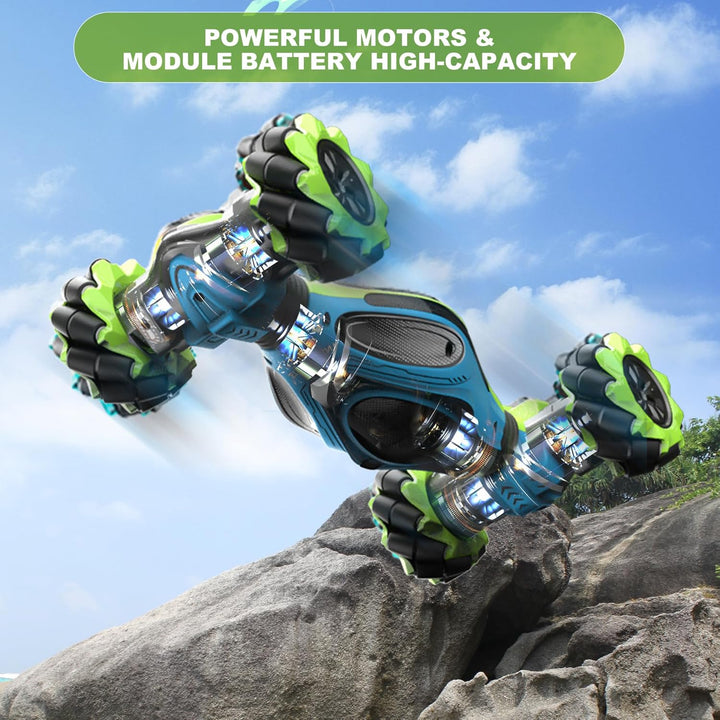 HOSHIPLAY - Coches RC, juguetes de auto de acrobacias con detección...