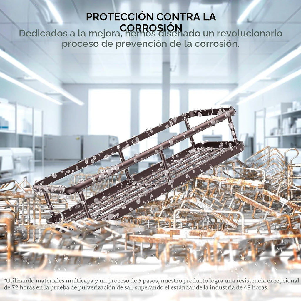 YASONIC - Organizador de ducha adhesivo, estantes de ducha inoxidables para