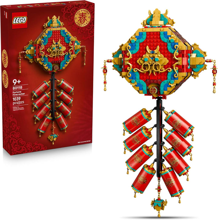 LEGO Spring Festival Fortune Firecracker Juguete de construcción pa...