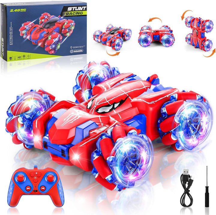 Punieayi - Coche de control remoto Spider, autos RC de 2.4 GHz con...