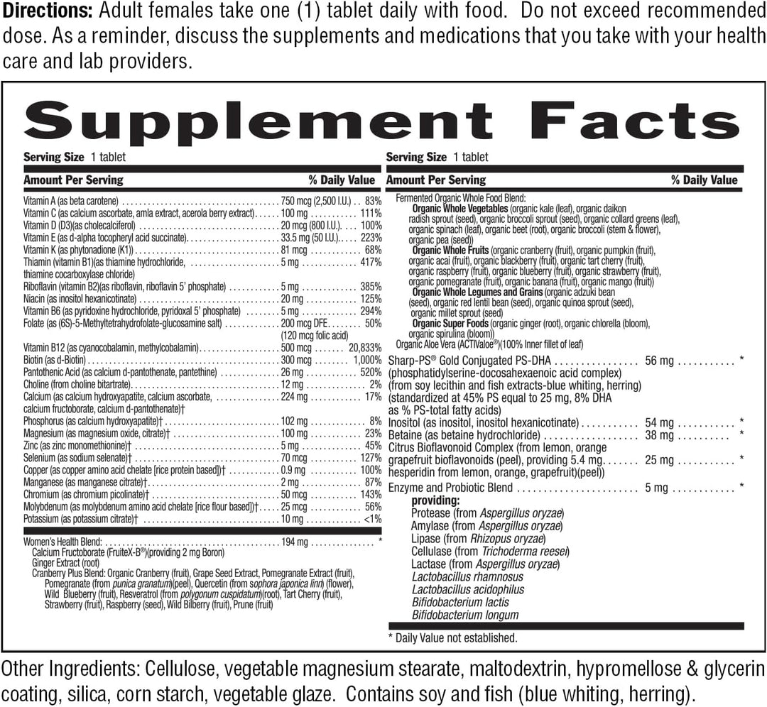 Country Life CORE Daily-1 - Multivitamínico para mujeres mayores de...