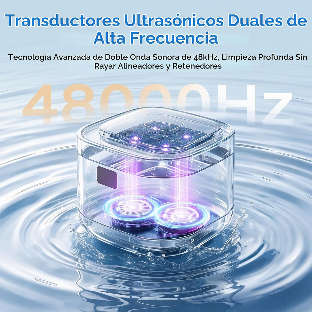 Máquina limpiadora de retenedores ultrasónica de 48 kHz, limpiador...