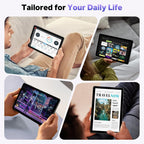 MENTUME Tablet de 10 pulgadas, tabletas para juegos Android 15