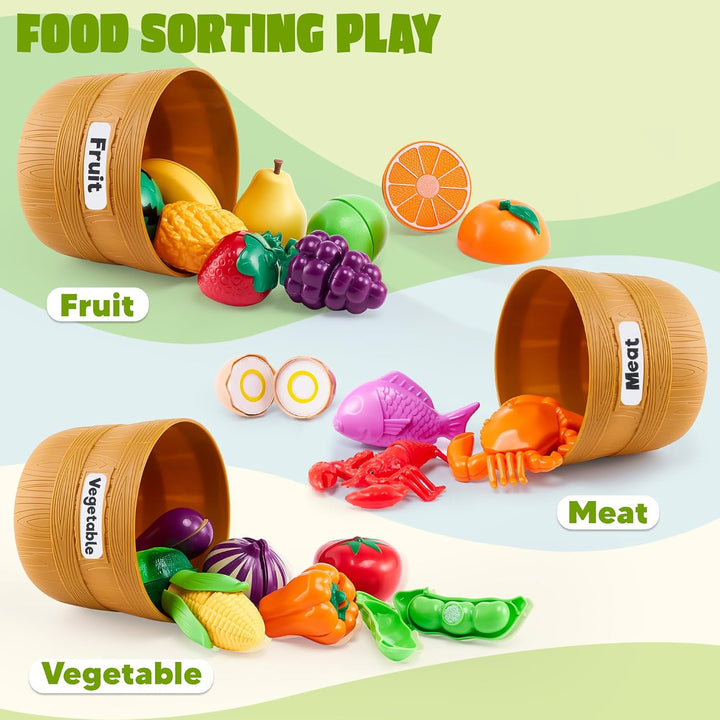 JOYIN Juguetes de aprendizaje juego de alimentos para