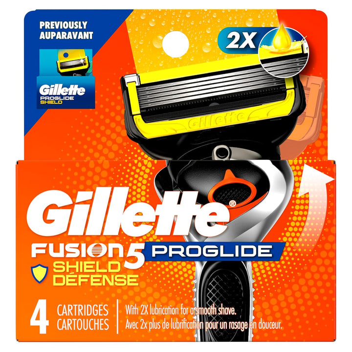Gillette ProGlide Shield - Recambios de cuchillas de afeitar para h...