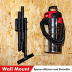 Shop-Vac Aspiradora húmeda/seca HP de 6 galones y 4.0 picos, para montaje