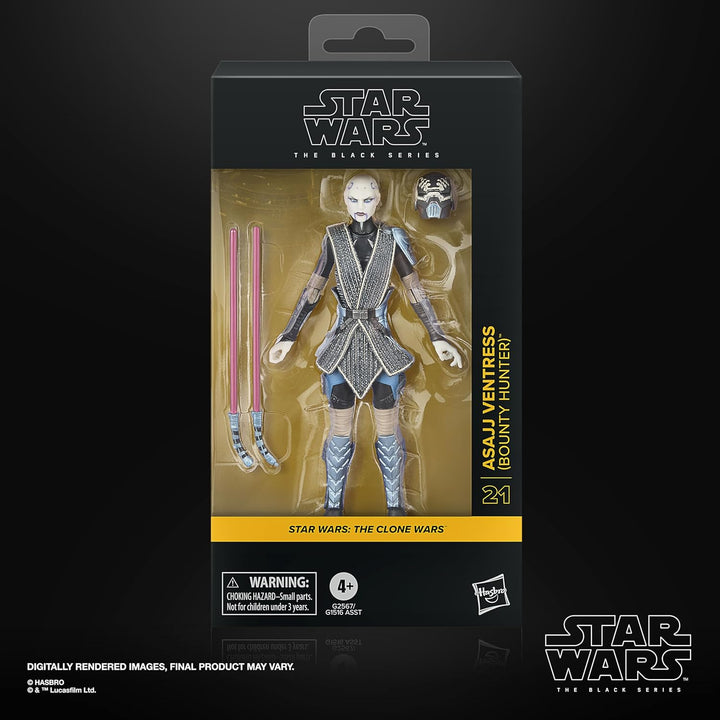 STAR WARS The Black Series Asajj Ventress The Clone Wars
